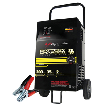 CARGADOR MANUAL DE BATERIA CON ARRANCADOR 12V 2/35/200A