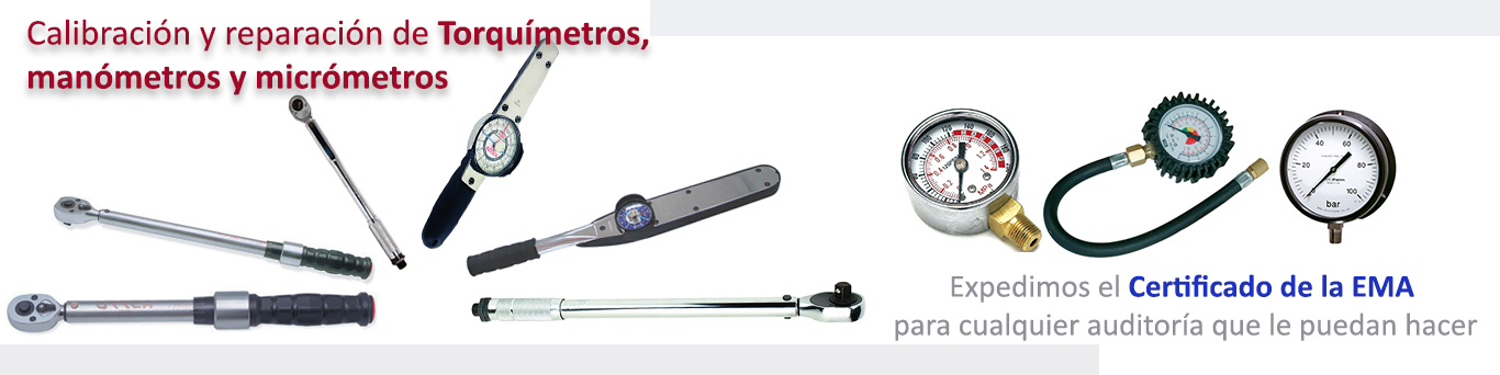 CALIBRACION DE TORQUIMETROS Y MANOMETROS